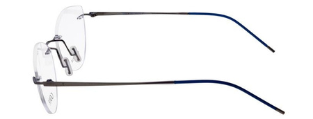 Goya G 96301 C2 - Okulary korekcyjne unisex metalowe kocie niebieskie