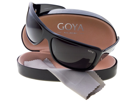 Czarne damskie okulary przeciwsłoneczne z filtrem polaryzacyjnym - Goya G 172 CZ