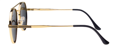 Okulary przeciwsłoneczne polaryzacyjne aviator POLARISS POL 1001 CZ