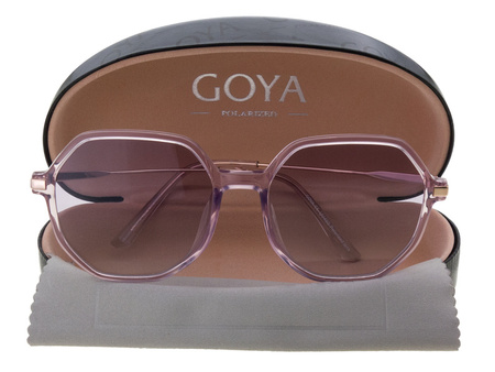 Damskie duże okulary przeciwsłoneczne polaryzacyjne GOYA - G 6230 R
