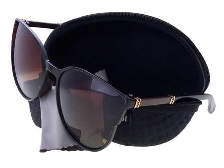 Damskie okulary przeciwsłoneczne polaryzacyjne DESSOTO - DES 386 BR