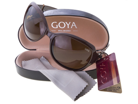 Goya G 183 BR - brązowe okulary przeciwsłoneczne z filtrem polaryzacyjnym