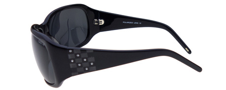 Czarne damskie okulary przeciwsłoneczne z filtrem polaryzacyjnym - Goya G 171 CZ