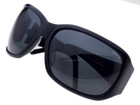 Czarne damskie okulary przeciwsłoneczne z filtrem polaryzacyjnym - Goya G 171 CZ