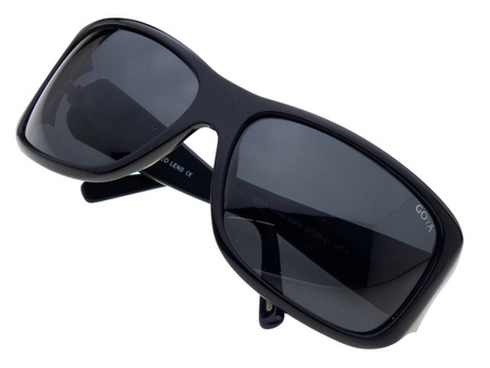 Czarne damskie okulary przeciwsłoneczne z filtrem polaryzacyjnym - Goya G 172 CZ