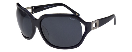 Czarne damskie okulary przeciwsłoneczne z filtrem polaryzacyjnym - Goya G 170 CZ