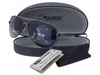 Polariss 813 GR - Okulary przeciwsłoneczne unisex metalowe polaryzacyjne pilotki grafitowe