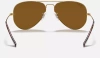 Okulary przeciwsłoneczne RAY-BAN z filtrem polaryzacyjnym AVIATOR LARGE METAL RB3025 001/57
