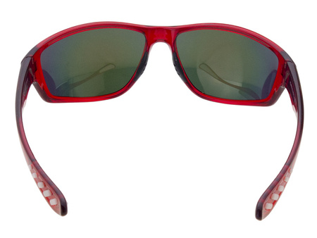 Męskie okulary przeciwsłoneczne polaryzacyjne dla sportowców lustrzanki POLARISS POL 946 C