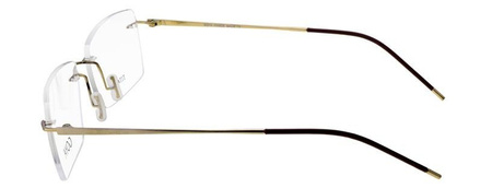 Goya G 96303 C1 - Męskie korekcyjne okulary metalowe brązowe