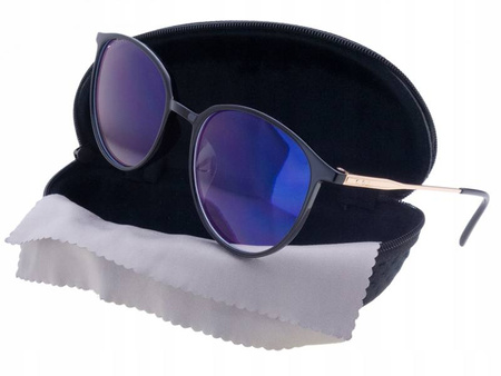 Damskie okulary z filtrem blue light do komputera POLARISS - POL 892 CZ