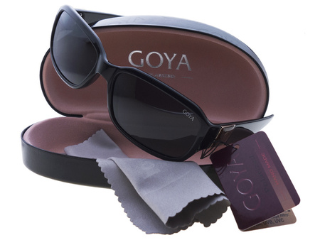 Goya G 186 CZ - czarne okulary przeciwsłoneczne z filtrem polaryzacyjnym dla kierowców
