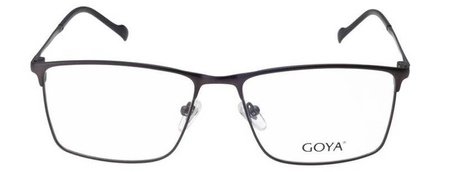 Goya G 1478 C2 - Męskie okulary prostokątne korekcyjne metalowe czarne