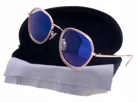 Okulary z filtrem blue light do komputera lenonki POLARISS - POL 893 R