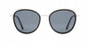 SOLANO SS 10391 C - damskie okulary przeciwsłoneczne kocie czarne