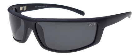 Okulary przeciwsłoneczne czarne matowe sportowe GOYA - G 189 CZM TR90