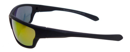 Męskie sportowe okulary przeciwsłoneczne polaryzacyjne lustrzanki POLARISS - POL 799 C