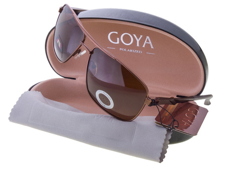 Okulary przeciwsłoneczne polaryzacyjne dla kierowców GOYA - G 55010 BR