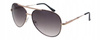 Damskie okulary przeciwsłoneczne pilotki aviator JOKER - JR 4339 BR