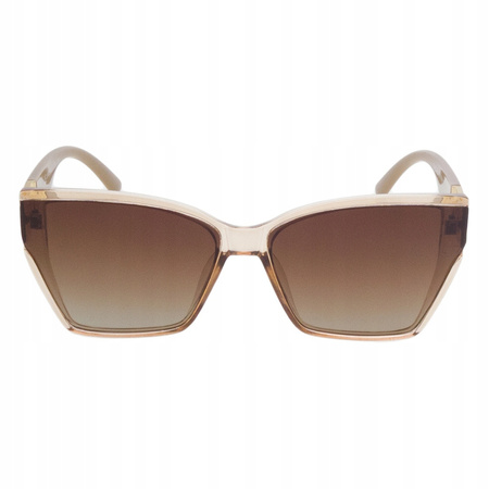 Okulary przeciwsłoneczne polaryzacyjne kocie POL 1058 BR