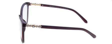 Damskie okulary zerówki z filtrem blue light do komputera POLARISS 895 BR
