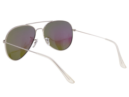 Okulary przeciwsłoneczne polaryzacyjne dla kierowców druciaki PILOTKI GOYA - PG 3026 Z