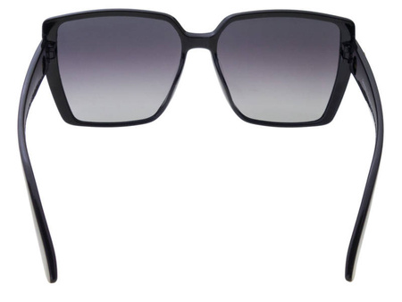 Damskie okulary przeciwsłoneczne polaryzacyjne muchy czarne DESSOTO - DES 382 CZ