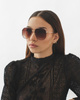 Damskie okulary przeciwsłoneczne JOKER - JR 4511 BR