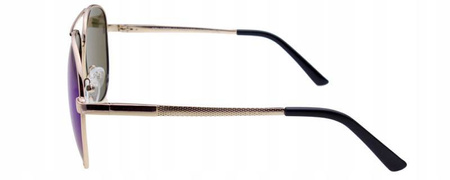 Okulary przeciwsłoneczne polaryzacyjne pilotki lustrzanki POLARISS - POL 868 N