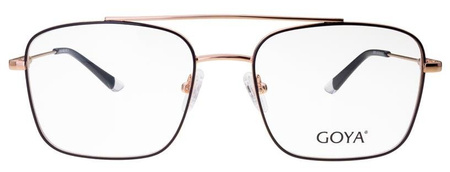 Goya G 95551 C1 - Okulary korekcyjne unisex metalowe pilotki czarne