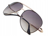 Damskie okulary przeciwsłoneczne pilotki aviator JOKER - JR 4339 BR