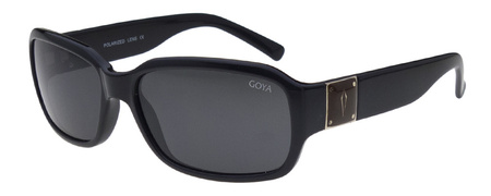 Goya G 186 CZ - czarne okulary przeciwsłoneczne z filtrem polaryzacyjnym dla kierowców