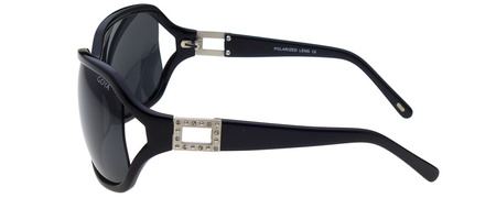Czarne damskie okulary przeciwsłoneczne z filtrem polaryzacyjnym - Goya G 170 CZ