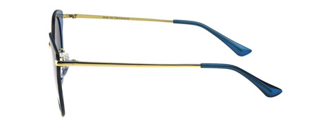 Okulary przeciwsłoneczne lustrzanki z filtrem polaryzacyjnym i UV400 kocie oczy Goya G 58125 N