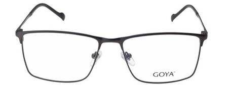 Goya G 1478 C2 - Męskie okulary prostokątne korekcyjne metalowe czarne