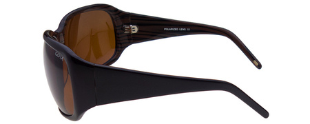 Brązowe damskie okulary przeciwsłoneczne z filtrem polaryzacyjnym - Goya G 171 BR