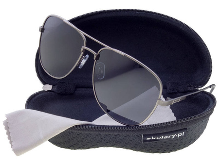 Okulary przeciwsłoneczne polaryzacyjne kierowców POLARISS POL 1007 GR