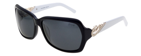 Goya G 210 CZ - Okulary przeciwsłoneczne z filtrem polaryzacyjnym czarne muchy