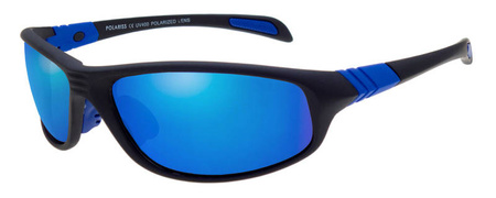 Męskie okulary przeciwsłoneczne polaryzacyjne dla sportowców lustrzanki POLARISS POL 944 N