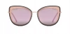 SOLANO SS 10393 B - damskie okulary przeciwsłoneczne kocie różowe