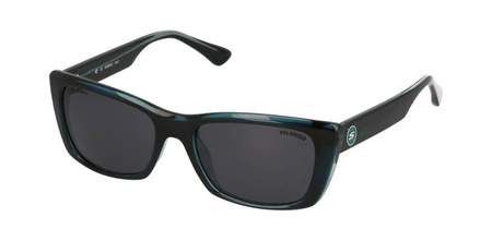SOLANO SS 20842 C - damskie okulary przeciwsłoneczne prostokątne czarne