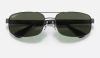 Okulary przeciwsłoneczne RAY-BAN z filtrem polaryzacyjnym RB3445 002/58 r. 64