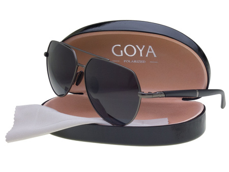 Okulary przeciwsłoneczne polaryzacyjne dla kierowców PILOTKI GOYA - CP 806632 CZ