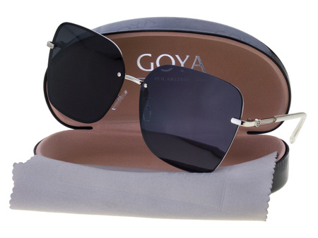 Damskie duże okulary przeciwsłoneczne polaryzacyjne GOYA - G CP3718 CZ