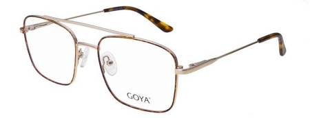 Goya G 95551 C2 - Okulary korekcyjne unisex metalowe pilotki brązowe