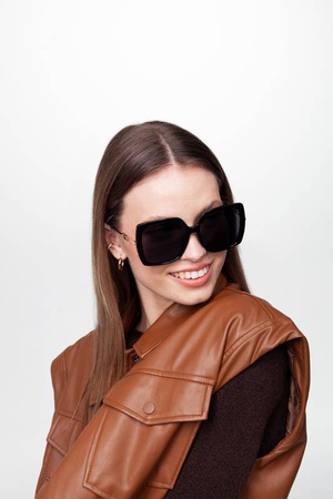 Okulary przeciwsłoneczne polaryzacyjne duże GOYA - A 0709 CZ