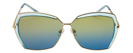 Damskie okulary przeciwsłoneczne polaryzacyjne muchy niebieskie DESSOTO - DES 394 N