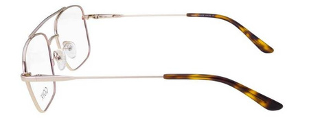 Goya G 95551 C2 - Okulary korekcyjne unisex metalowe pilotki brązowe