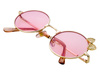 Dziecięce różowe okulary przeciwsłoneczne z filtrem UV 400 JOKER KIDS JRD 339 R