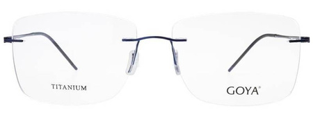 Goya G 96302 C4 - Męskie okulary korekcyjne metalowe prostokątne czarne